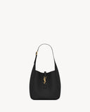 Small Le 5 À 7 Supple Black Soft Leather Hobo Bag| 713938AAAUQ1000