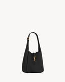 2026 Large Le 5 À 7 Supple Black Soft Leather Hobo Bag 713938AAAUQ1000