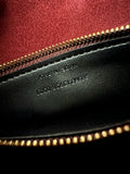 Le 5 à 7 Supple Rouge Legion/Burgundy Small Leather Shoulder Bag| 713938 AAAUQ 6475