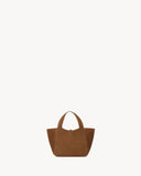 Le 5 à 7 Baby Bea Brown Suede Handbag |872469 008IW 2885