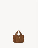 Le 5 à 7 Baby Bea Brown Suede Handbag |872469 008IW 2885
