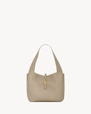 Medium LE 5 À 7 BEA Beige Deer Leather or Cowhide Tote Bag| 763435 AADUU 1346