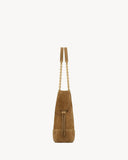 Small Jamie Shopping Brown Suede Tote Bag |833948 1U8P7 3194