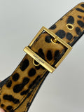LE 5 À 7 Soft Small Leopard-Print Horsehair Shoulder Bag| 713938AAD0J2790