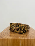 LE 5 À 7 Soft Small Leopard-Print Horsehair Shoulder Bag| 713938AAD0J2790