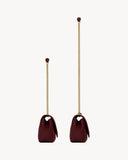 Loulou Series SmallDeep Burgundy Lambskin Shoulder Bag |801437AAEAX6197