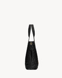 ICARE Black Quilted Lambskin Extra-Large Tote Bag 698651 AAANG 1000