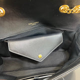 Loulou Small Black Quilted Lambskin Handbag |801437AAEAX1000