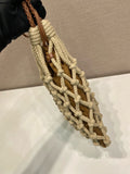 2026 Brown Medium-Sized Cotton Macramé Woven Bag 1BC111_2DI2_F04HU_V_OOR