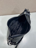 2026 Large Black Leather Shoulder Bag 1BC288_2CYS_F0002_V_OOO