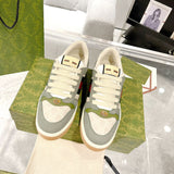 Unisex (Women's) Beige Canvas Sneakers 703648 UULG0 9680