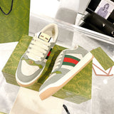 Unisex (Women's) Beige Canvas Sneakers 703648 UULG0 9680