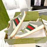 Unisex (Women's) Beige Canvas Sneakers 703648 UULG0 9680