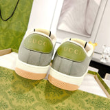 Unisex (Women's) Beige Canvas Sneakers 703648 UULG0 9680