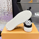 Women's Time Out Sneaker in Black Epi Leather| 1AHOGB