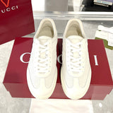 Women's G75 Series Sneakers in Off-White Leather 795430 AAEFI 9110