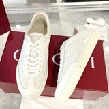 Women's G75 Series Sneakers in Off-White Leather 795430 AAEFI 9110