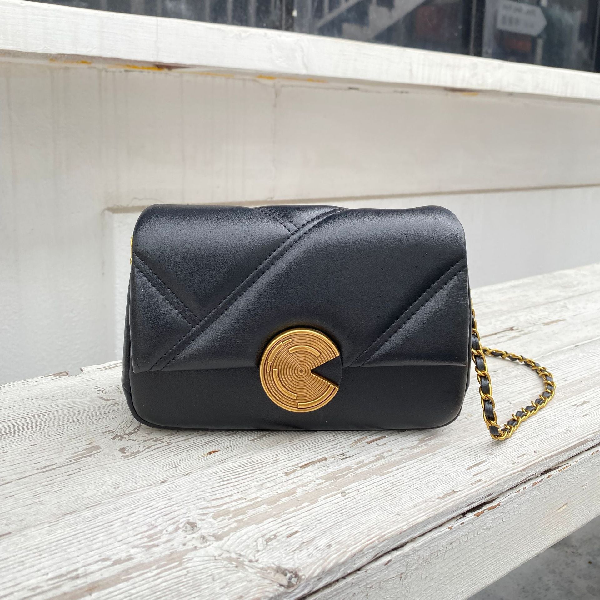 Light Luxury Retro OL Style Single Shoulder Crossbody Bag For Women